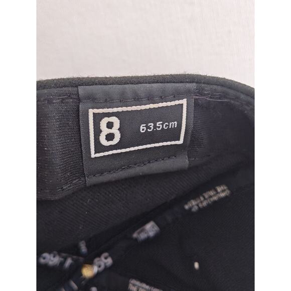 Miami Marlins MLB New Era 59Fifty Fitted Baseball Hat Size 8 On Field For player - Picture 8 of 12